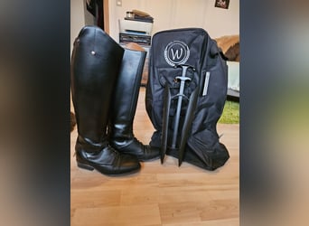 Lederreitstiefel Sergio Grasso Gr. 38