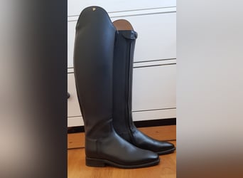 Reitstiefel Petrie schwarz Größe 5,5 (Fuß), 46 (Schafthöhe) 37 (Wade) Reißverschluss vorne innen