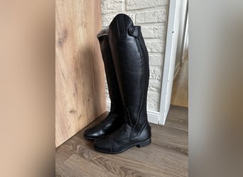 ⭐️Felix Bühler Winterreitstiefel Roma 35/36/37 Leder Lammfell schwarz⭐️