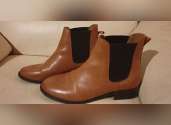 Tolle rehbraune Jodhpur  Chelsea Stiefeletten-auch alltagstauglich, fast neu -Gr. 40