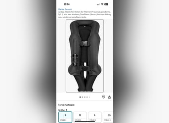Airbag Weste Größe S