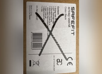 SAFEFIT Airbag-Weste Grösse M - NEU und Original verpackt, wie gekauft bei peiker cee