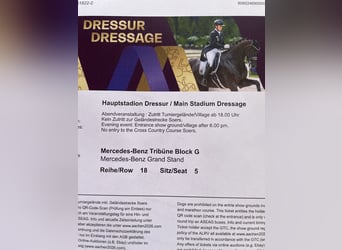 2x Tickets FEI World Championships Dressur Kür Finale