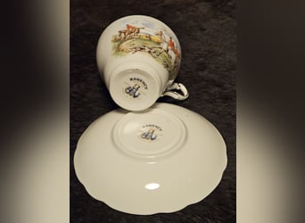 Porzellan Service - "Parforce-Jagd" - Teeservice Regency - 22-tlg