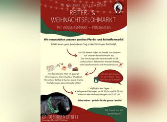 Reiterflohmarkt 16.11.24 mit Adventsmarkt in Ochrup