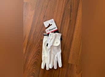 Roeckl Reithandschuhe GRIP LITE (Weiß, Neu mit Etikett) Gr. 9