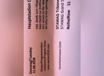 Ticket WM Achen Dressur - toller Preis !