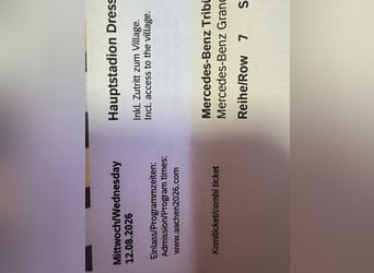 WM Ticket Dressur Grand Prix - toller Preis
