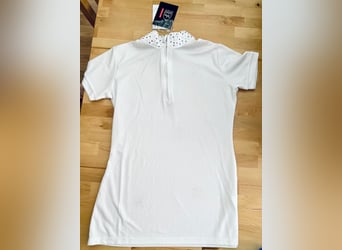 Pfiff Turnierbluse „Crystal“ weiß neu