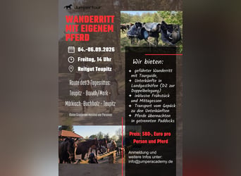 Wanderritt mit eigenem Pferde