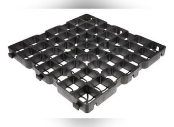 44m² 50LG Maxi Paddockplatten Schwarz 50 x 50 x 5cm