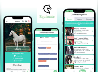 Kostenlose App für Pferdezuchtmanagement