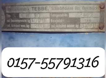 Tebbe LW 30 - defekter Heuwagen LAdewagen