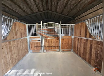 Pferdebox für den TOP Pferdestall - Boxenfronten, Trennwände, Stallwände, Vorderfronten & Innenboxen