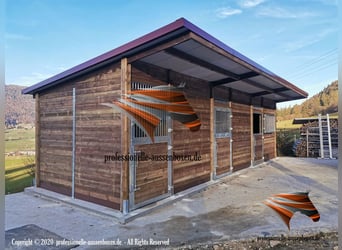  Pferdestall bauen - Außenbox Pferdebox Pferdeunterstand Weideunterstand Offenstall kaufen Stallen