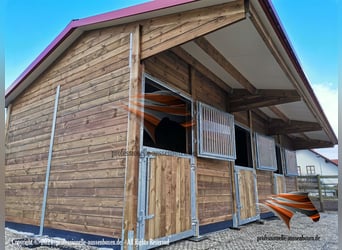 Stallbau & Pferdestall bauen - Außenboxen und Pferdebox für Pferde - Unterstand