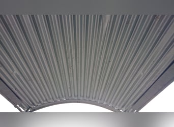 Viereckraufe von Patura, mit Sicherheits-Palisadenfressgittern, 8 Fressplätze