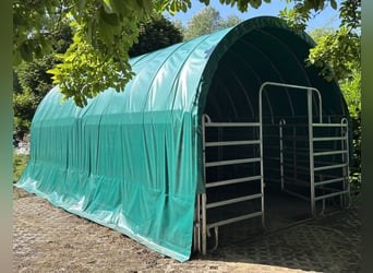 Weidezelt von GROWI®Rundbogen Weideunterstand