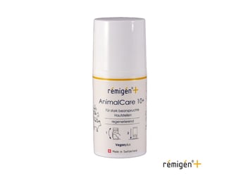 remigen+ AnimalCare 10+ | Lotion | Schweizer Hautpflege für Pferde, Hunde,  Katzen | Wunden | Narben