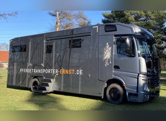 DB Actros 1842  , Zulassung  Wohnmobil  mit Pferdestellplätzen, Aufbau 2023 neu aufgebaut