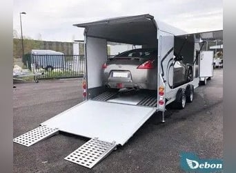 Przyczepa transportowa Debon Roadster 1000 Composite – 3500 kg, podwójna oś