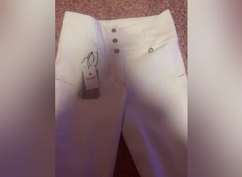 Nowe bryczesy Leonie horze białe konkursowe