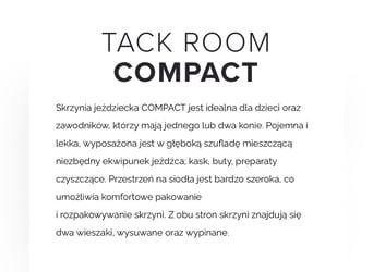 Paka jeździecka Tack room