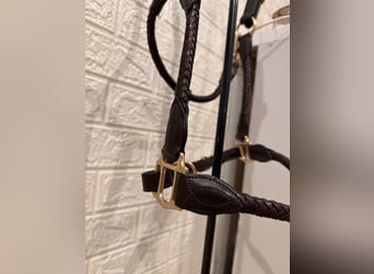 High-quality leather halter