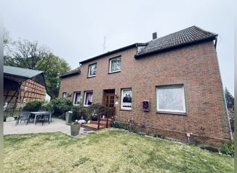 Attraktiver Resthof mit großer Scheune, Stallgebäude und Wiese im schönen Wendland