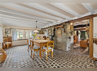 Zeitreise im Grünen: Historisches Bauernhaus mit Reetdach und kleinem Pferdestall in Monschau-Widdau