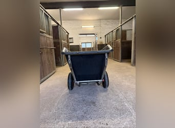 GROWI 500l wózek na nawozy z pokrywą