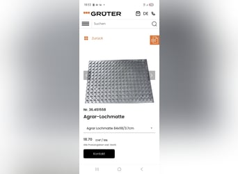 80 sztuk mat agrarnych z otworami