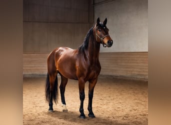 Oldenburger, Stute, 3 Jahre, 175 cm, Brauner