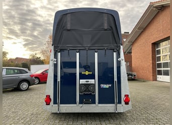Humbaur Pferdeanhänger Pegasus Style 2700 S 2,7t Sattelkammer 100km/h Dark Blue