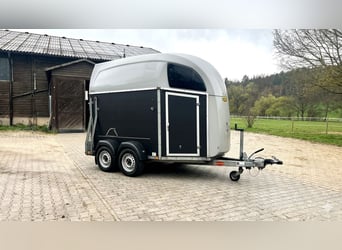 Böckmann Duo R Carrello per trasporto cavalli | Anno 2017 | Pavimento in alluminio | Con stiva per s