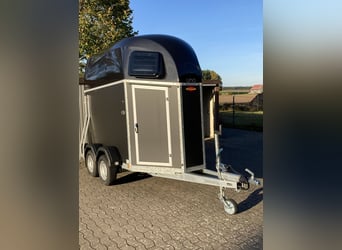 Carrello trasporto cavalli Böckmann UNO Esprit argento e nero