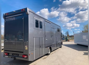 MAN TGM camion per trasporto cavalli, 4-5 posti, 14 tonnellate, anno 2017, 290 CV, usato