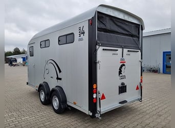 Carrozza per cavalli Liberté Maxi 4 – con rampa laterale e selleria integrata