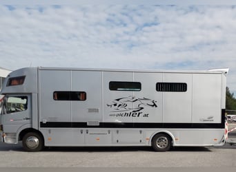 Camion per trasporto cavalli con living a buon prezzo, in vendita urgente a causa di imminente sosti