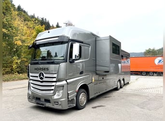 Mercedes-Benz 2551 Trasporto cavalli per 6 cavalli con alloggio, WC estraibile, doccia, camion da 51