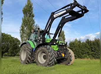 Trattore DEUTZ 7250 AGROTON TTV, 258 CV, con caricatore frontale – TOP
