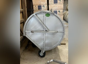 Contenitore per letame in acciaio inossidabile, come nuovo