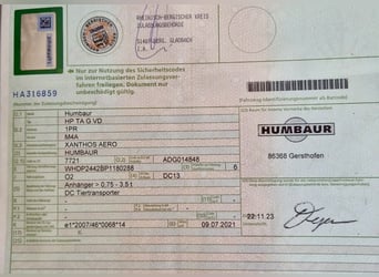 2-Pferdeanhänger Humbaur Xanthos Aero 2400