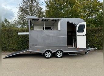 Paardentransporter DT Trailer voor 2 paarden met ruime woonruimte, 3,5 ton - verwarming - vrij van t