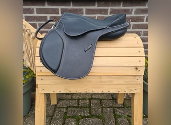 Tweedehands EDIX Amigo ponyzadel maat S zwart