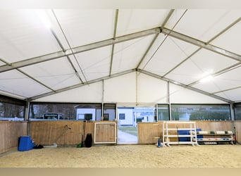 Zeiltent 15x30 m te koop, geschikt als rijtent, opslagloods of evenementen tent