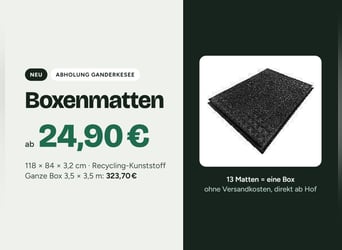 Boxmatten stalmmatten 118 x 84 x 3,2 cm – NIEUW – vanaf €24,90