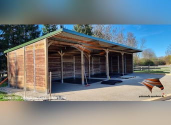 Stal voor paarden - Open stal bouwen & paardenstal, weidehut kopen
