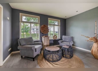 Unique equestrian property with 10 stables & outdoor arena near forest trails