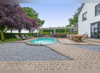 Unique equestrian property with 10 stables & outdoor arena near forest trails
